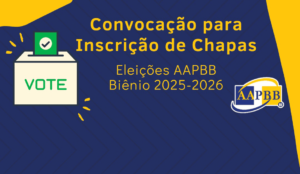 Banner Convocação para Inscrição de Chapas