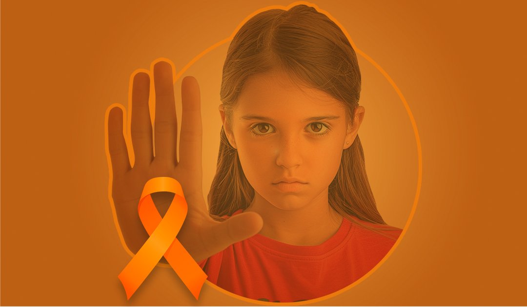 MAIO LARANJA - COMBATE AO ABUSO E EXPLORAÇÃO SEXUAL BANNER BLOG