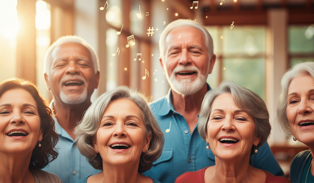 Cantar é um Santo Remédio_ O que a Ciência Diz sobre os Benefícios da Música para a Saúde. Banner Blog