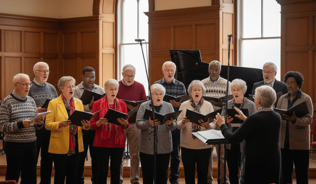 A Música é Feita de Som e Silêncio_ A Arte de Respeitar as Pausas no Canto Coral Banner Blog